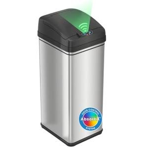 iTouchless 13 Gallon Motion Sensor Trash Can