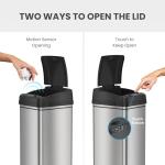 iTouchless 13 Gallon Motion Sensor Trash Can