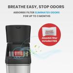 iTouchless 13 Gallon Motion Sensor Trash Can