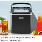 Iceman Dual-Size Portable Ice Maker Machine