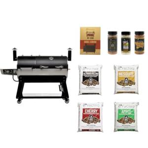 recteq DualFire 1200 Wi-Fi Pellet Grill Bundle