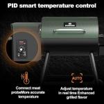 DAMNISS Electric Wood Pellet Smoker Grill with PID Control