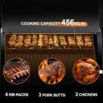 DAMNISS Electric Wood Pellet Smoker Grill with PID Control