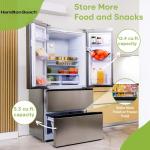 Hamilton Beach Full Size Counter Depth Refrigerator 17.9 cu ft