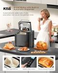 KBS 17-in-1 Bread Maker with Auto Nut Dispenser