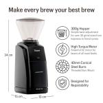 Baratza Encore Coffee Grinder in Black