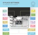 COMFEE’ Energy Star Portable Countertop Dishwasher