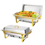 ROVSUN 8 Qt Stainless Steel Chafing Dish Set