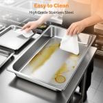 ROVSUN 8 Qt Stainless Steel Chafing Dish Set