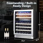 24-Inch Phiestina Wine Cooler for 46 Bottles