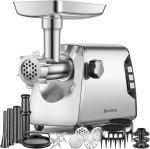 Heavy-Duty AAOBOSI Meat Grinder with Accessories