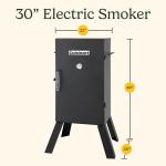 Cuisinart 30" Electric Smoker with Adjustable Racks