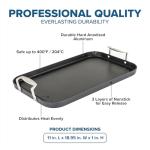 Viking Nonstick Double Burner Griddle Pan 19"x11