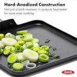 OXO 11" Ceramic Nonstick Griddle Pan, Black