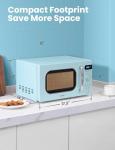 COMFEE' Retro Compact Microwave Oven - Green