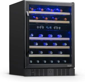 NewAir 24" Dual Zone Wine Cooler Fridge