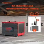 Abestorm Portable Dehumidifier with Pump, 70 PPD