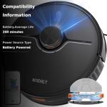 NADALY D200 Robot Vacuum and Mop Combo