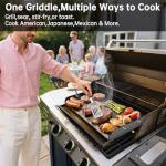 Universal Nonstick Griddle for Gas Grill - 23"x16