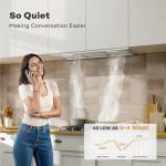 VIKIO HOME 30-Inch Range Hood Insert with Filters