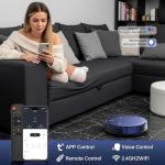 ZC WAS 2-in-1 Robot Vacuum & Mop Combo