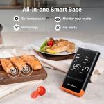 Smart Wireless Meat Thermometer with Bluetooth & Probes
