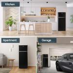 Upstreman 7.7 Cu.Ft. Double Door Refrigerator