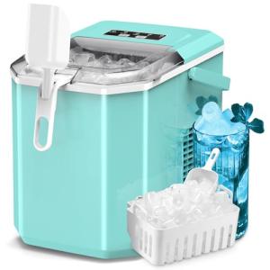 ZAFRO Portable Countertop Ice Maker - 9 Cubes/6 Mins