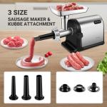 AAOBOSI 3000W Heavy Duty Electric Meat Grinder