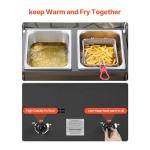 VEVOR Outdoor Propane Double Burner Deep Fryer