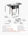 VEVOR Outdoor Propane Double Burner Deep Fryer
