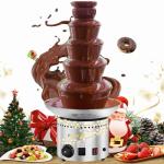 5-Tier Stainless Steel Chocolate Fountain Machine