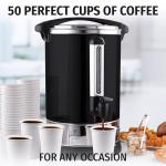 50-Cup Stainless Steel Coffee Maker Urn