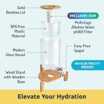 Bamboo Classic Alkaline Water Filter Dispenser