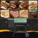 DAMNISS Electric Wood Pellet Smoker Grill with PID Control