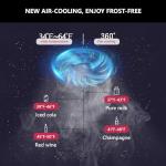 Icyglee 126 Can Beverage Refrigerator Cooler