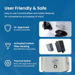 H2O Labs Stainless Steel Countertop Water Distiller