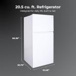 Kenmore 33" 20.5 cu. ft. Refrigerator/Freezer, White
