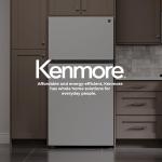 Kenmore 33" 20.5 cu. ft. Refrigerator/Freezer, White
