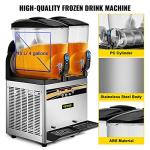 VEVOR 15L Commercial Slushy Machine for Drinks