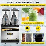 VEVOR 15L Commercial Slushy Machine for Drinks