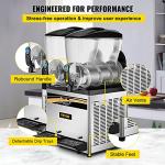 VEVOR 15L Commercial Slushy Machine for Drinks