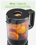TUUMIIST Cold Press Juicer with Large Feed Chute