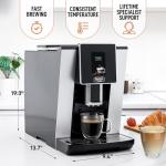 Zulay Automatic Espresso Machine with Grinder & Frother