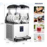 ROVSUN 15L Dual Tank Slushy Machine