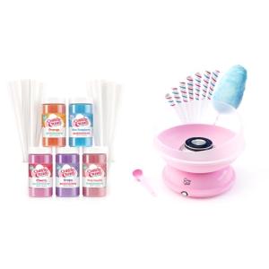 Cotton Candy Express Machine with 5 Floss Sugar Jars