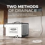 ALORAIR 120 PPD Energy Star Dehumidifier for Crawl Spaces