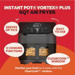 Instant Pot Vortex Plus 6QT Air Fryer with Window