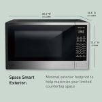 Panasonic 1.3 Cu. Ft. Stainless Steel Microwave
