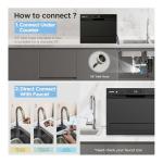 COMFEE’ Energy Star Portable Countertop Dishwasher